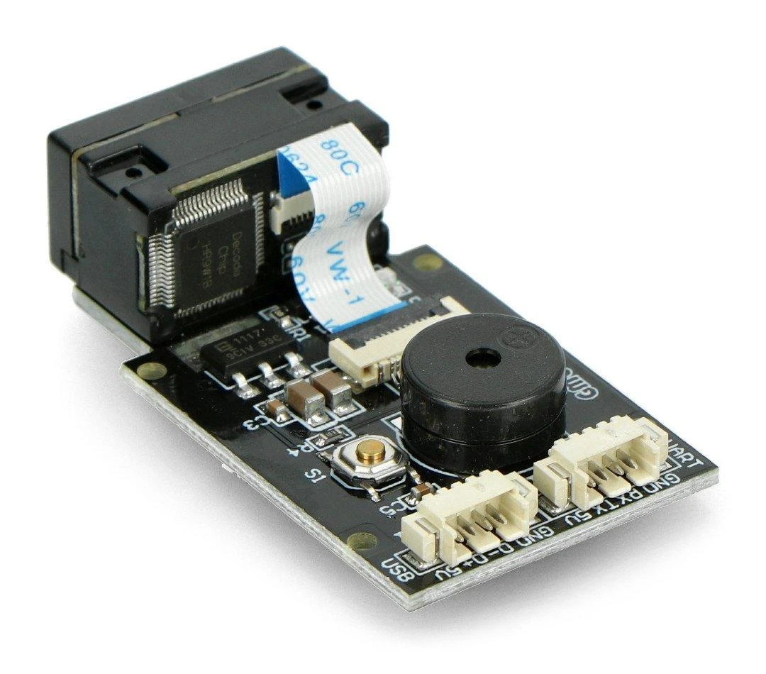 DFRobot brūkšninių kodų ir QR skaitytuvas GM65, DFR0660
