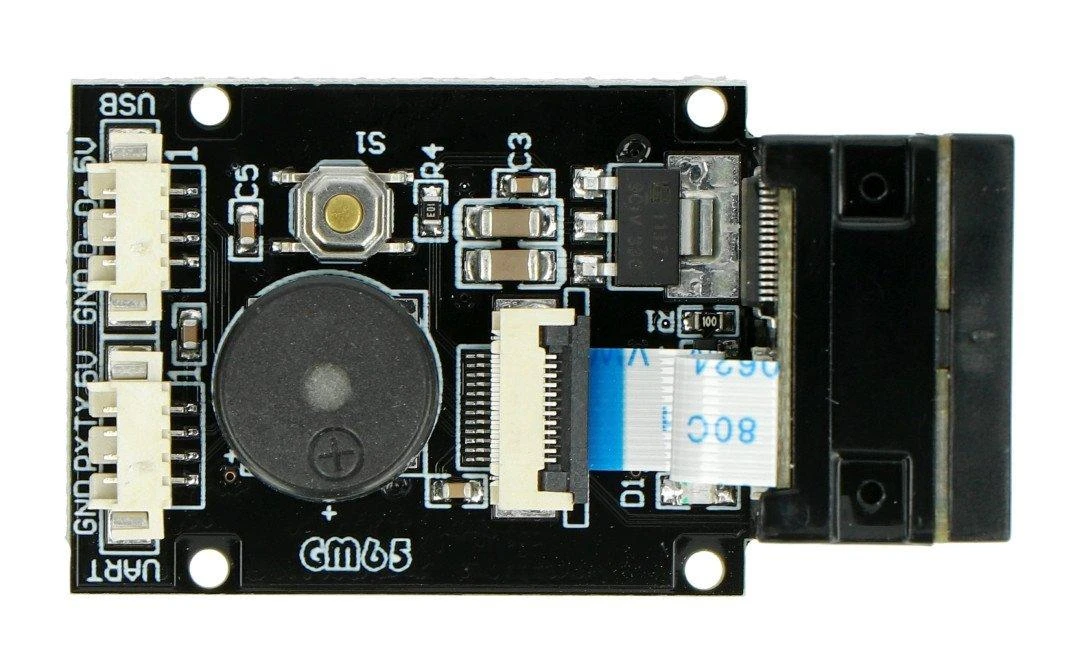 DFRobot GM65 QR skaitytuvo modulis su laidu