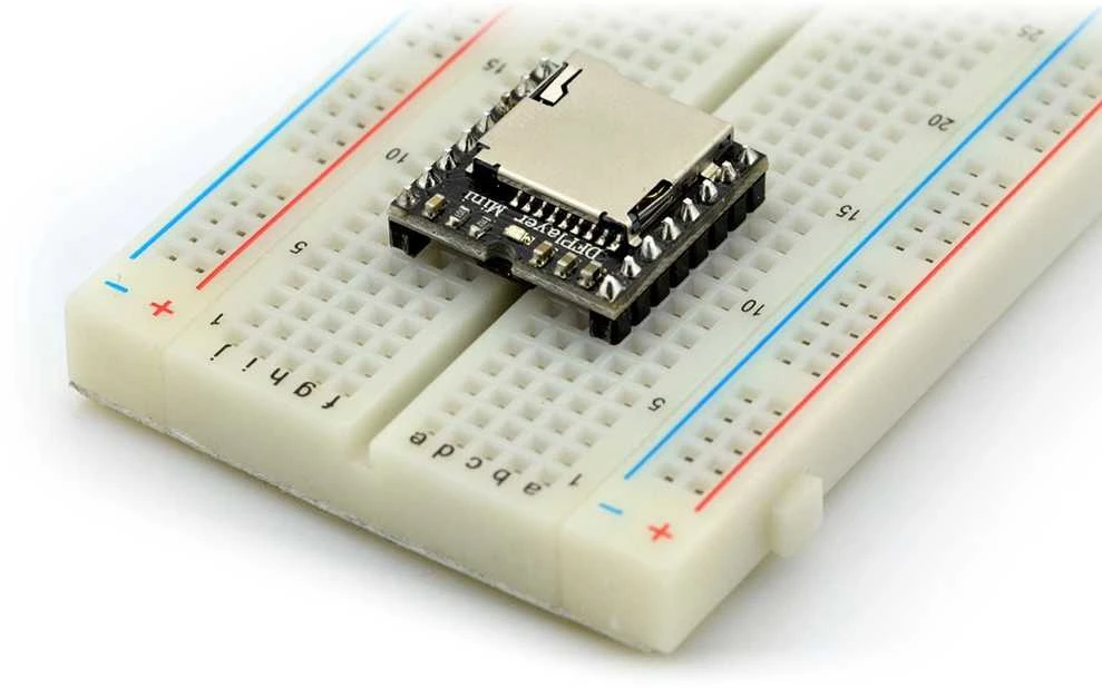 DFRobot DFPlayer mini MP3 grotuvas skirtas Arduino Micro SD
