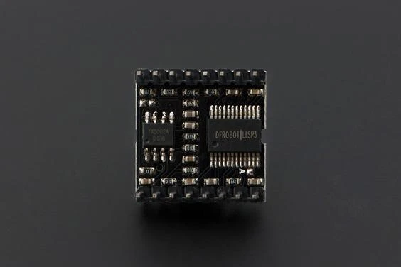 DFRobot MP3 grotuvo modulis iš viršaus