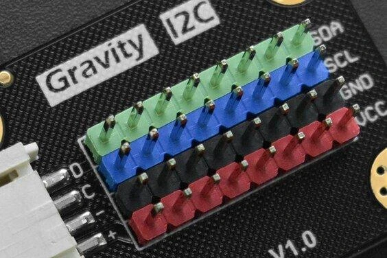 DFRobot DFR0759 Gravity I2C šakotuvo skirstytuvas, 8 prievadų