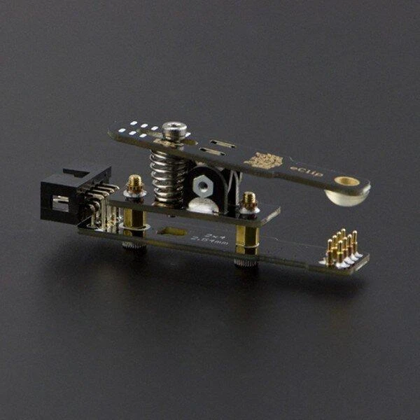 DFrobot eClip testeris su spyruokliniu mechanizmu