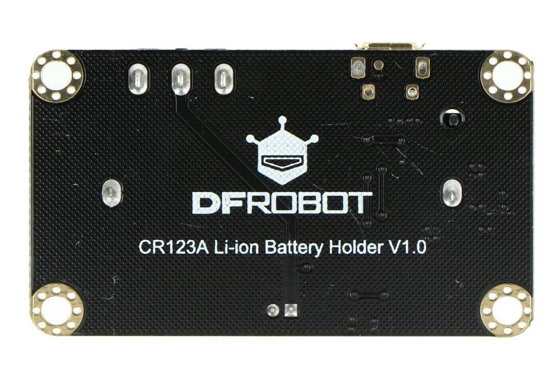 DFRobot FIT0611, CR123A Li-ion baterijų laikiklis, skirtas micro:Maqueen