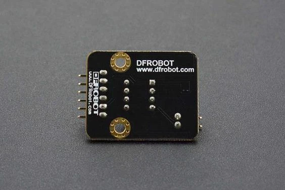 DFRobot garso modulis: galinė plokštės pusė
