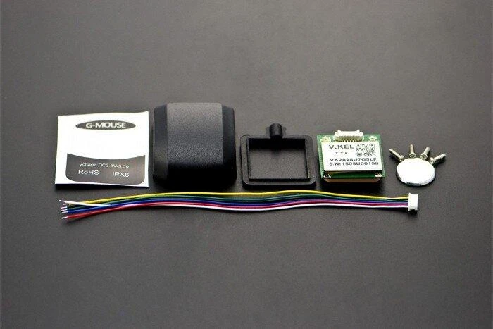 GPS modulis UBX-G7020-KIT su korpusu ir jungiamaisiais laidais