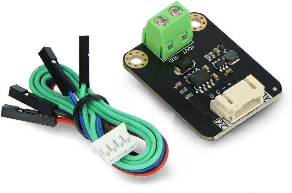 Dfrobot Gravitacija – 1 kanalo skaitmeninis-analoginis keitiklis GP8211 0-5V/10V – I2C DAC – DFR1071