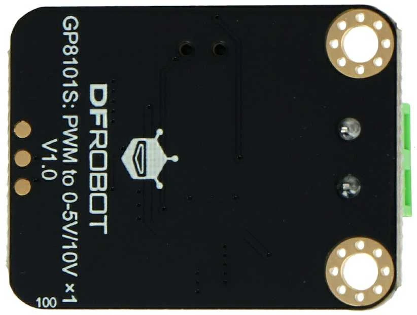 DFRobot GP8101S DAC modulis, vaizdas iš viršaus