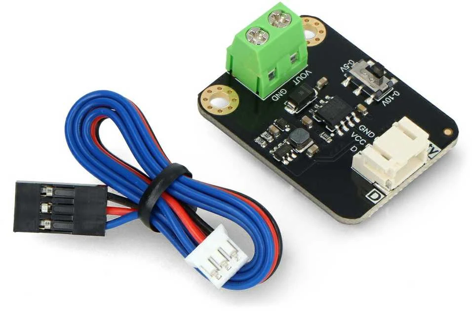Dfrobot Gravitacija – 1 kanalo skaitmeninis-analoginis keitiklis GP8101S 0-5/10V – PWM DAC – DFR1036