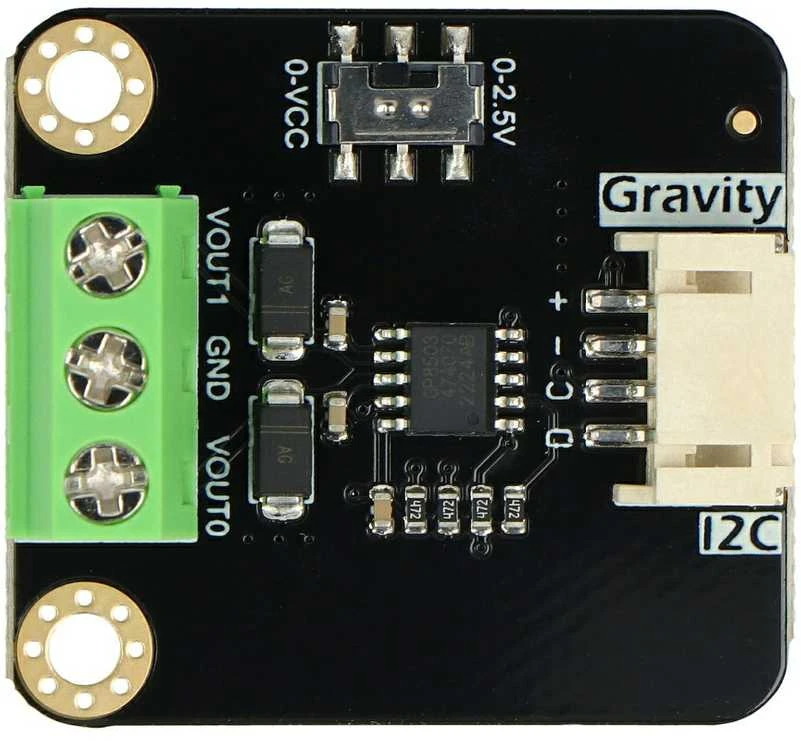 Gravity GP8503 DAC modulis su varžtiniais gnybtais