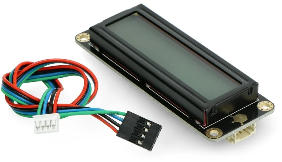 DFRobot Gravity - 2x16 I2C LCD ekranas - žalias