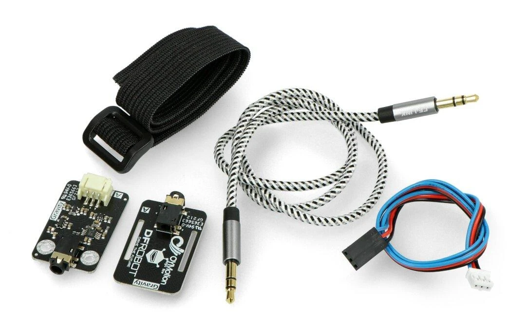 DFRobot Gravity, analoginis EMG jutiklis, elektromiografas, OYMotion