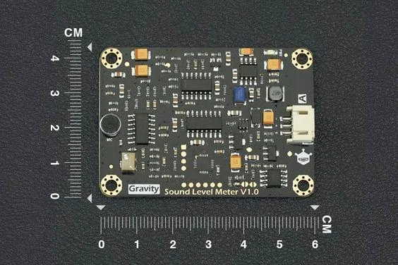 Oem DFRobot Gravity analoginis garso lygio matuoklis 3.3 ~ 5.0V 30dBA ~ 130dBA ±1.5dB 31.5Hz ~ 8.5KHz