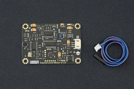Oem DFRobot Gravity analoginis garso lygio matuoklis 3.3 ~ 5.0V 30dBA ~ 130dBA ±1.5dB 31.5Hz ~ 8.5KHz
