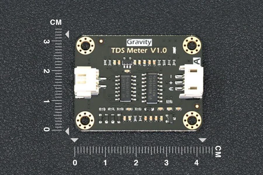 DFRobot Gravity analoginis TDS jutiklis skirtas matuoti vandens grynumui, pritaikytas Arduino