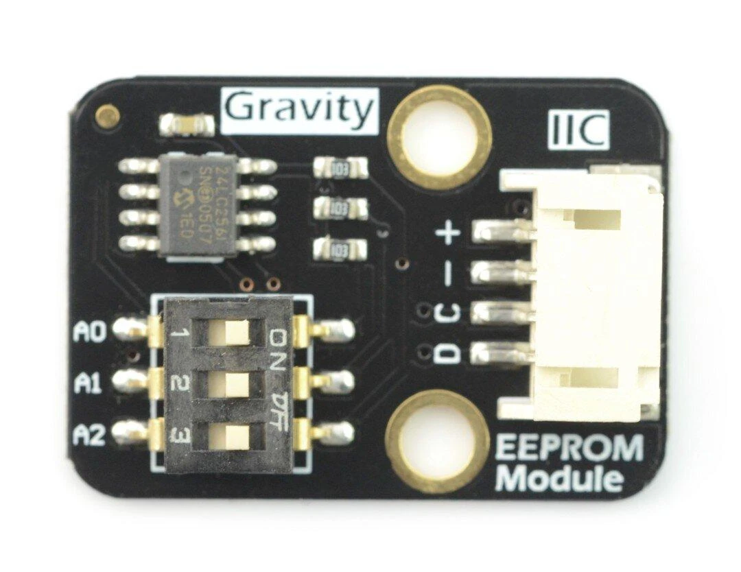 Gravity EEPROM modulis su adresavimo jungikliais