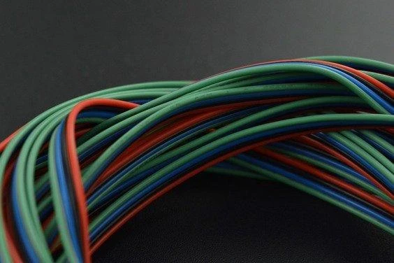 DFRobot Gravity, jutiklio prijungimo laidas, skirtas Arduino, 4 kontaktų, I2C/UART, 50cm, x10, FIT0773