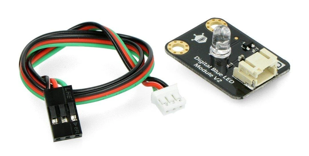 DFRobot Gravity mėlynas šviesos diodas LED