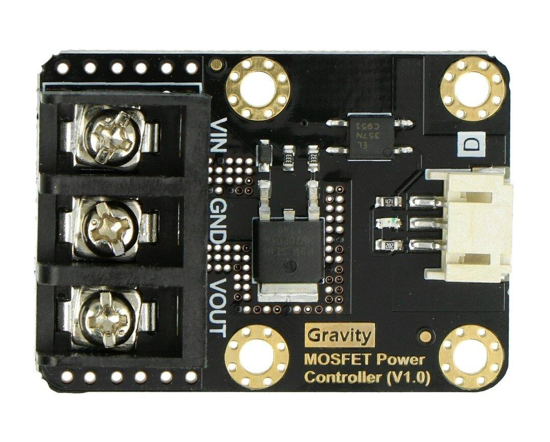 DFRobot Gravity MOSFET valdiklis su varžtiniais gnybtais