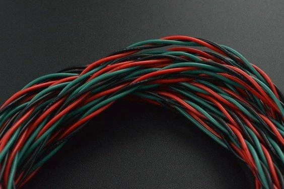 DFRobot Gravity, prijungimo laidas, skaitmeniniams jutikliams su Arduino, 3 kontaktų, 50cm, x10, FIT0756