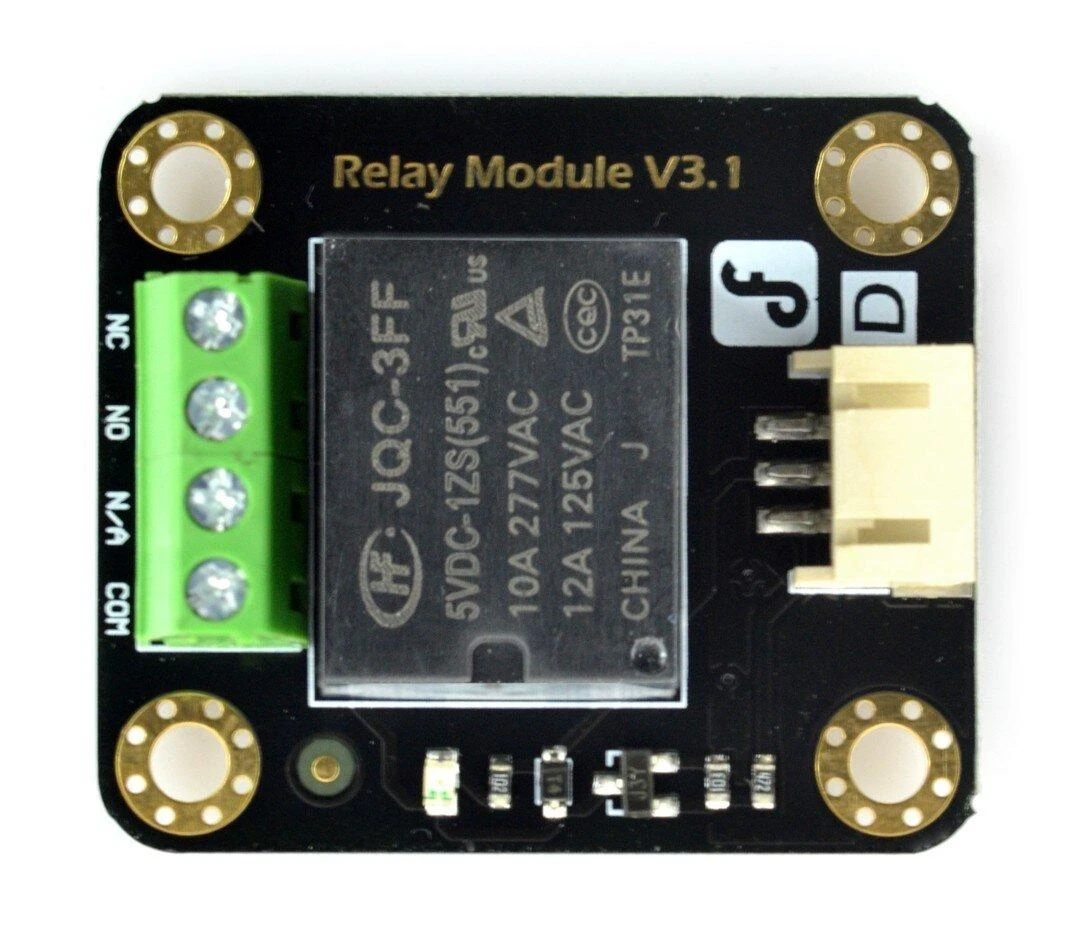 Gravity 5A relės modulis V3.1 su gnybtais