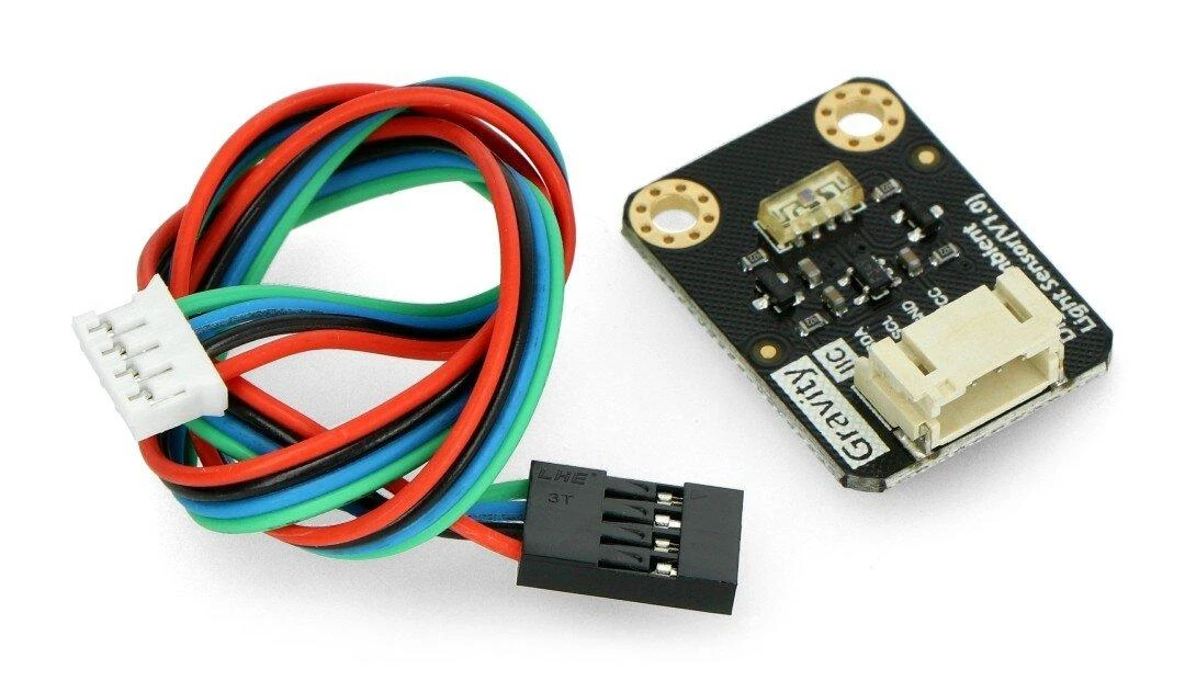 DFRobot Gravity skaitmeninis aplinkos šviesos jutiklis VEML7700, I2C