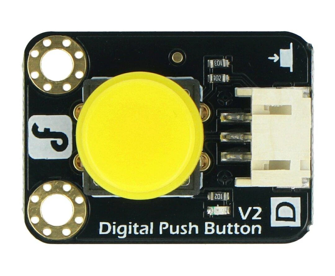DFRobot Gravity modulis su geltonu mygtuku