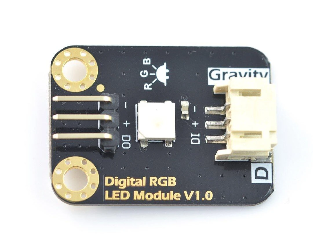 DFRobot Gravity RGB modulis su jungtimis