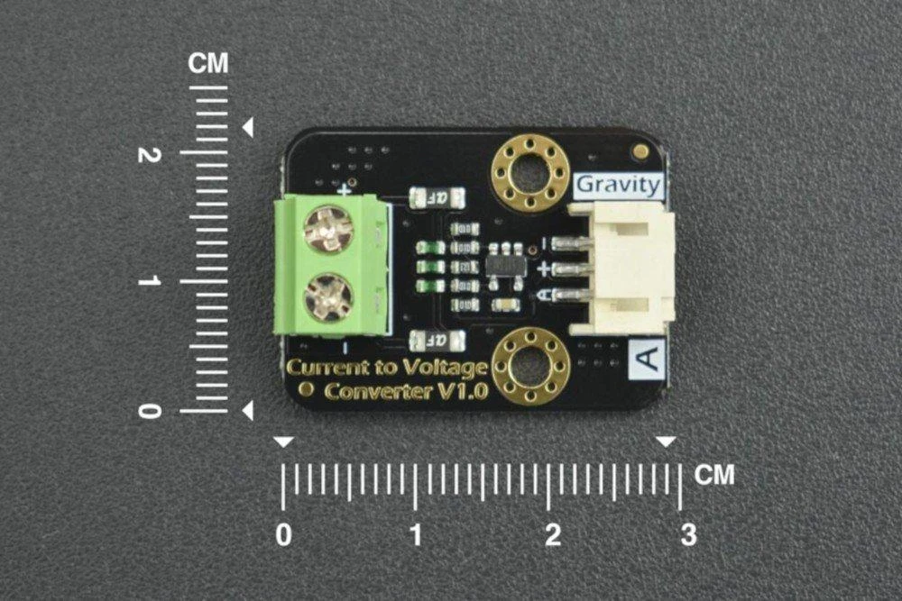 DFRobot Gravity srovės ir įtampos keitiklis 0-25/0.3V