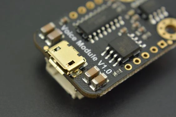 Oem DFRobot Gravity UART MP3 garso modulis 3.3V ~ 5V MP3 WAV