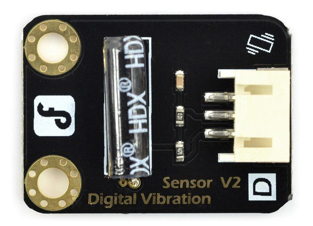 DFRobot Gravity vibracijos jutiklio modulis iš viršaus