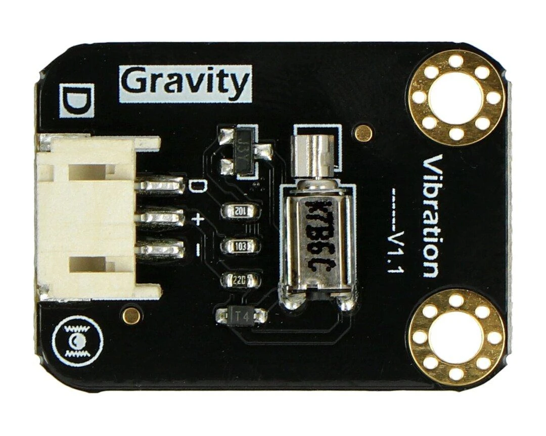 DFRobot Gravity vibracinis variklis - plokštės viršus