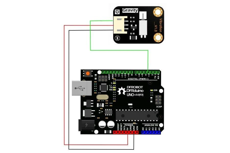 DFRobot Gravity vibracinis variklio modulis
