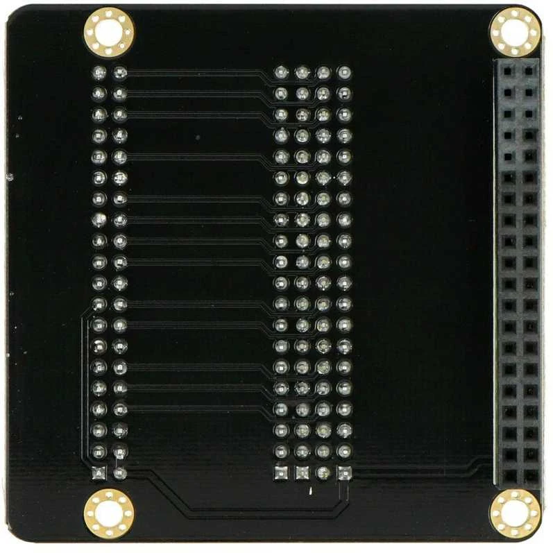 Dfrobot I/O plėtiklio viršutinė plokštės pusė