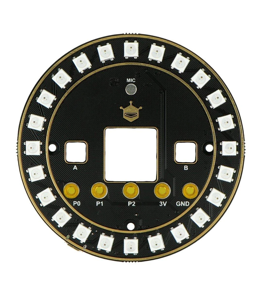DFRobot RGB plokštė su LED diodais ir mikrofono jungtimi