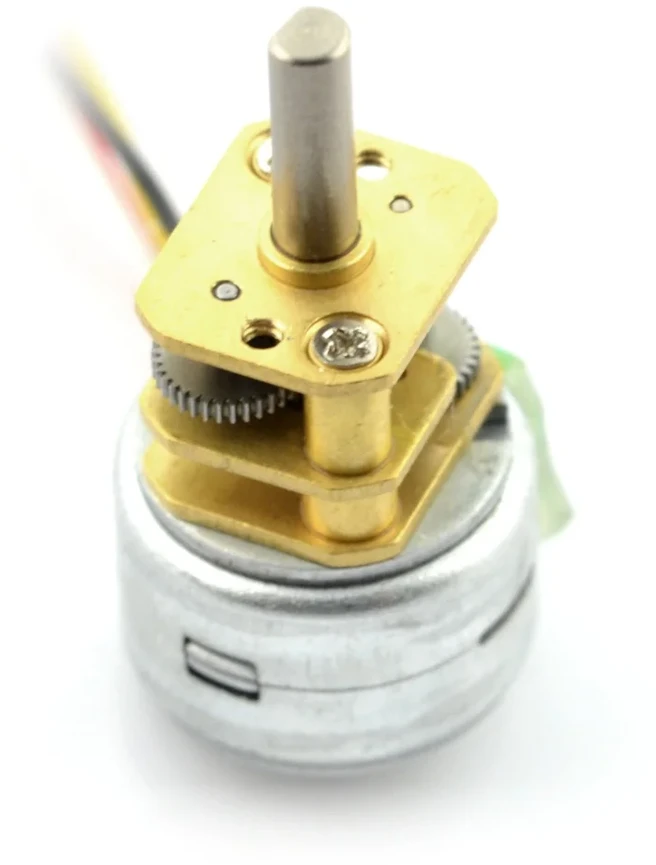 DFRobot micro žingsninis variklis su pavarų dėže (12 V 0.6kg/cm)
