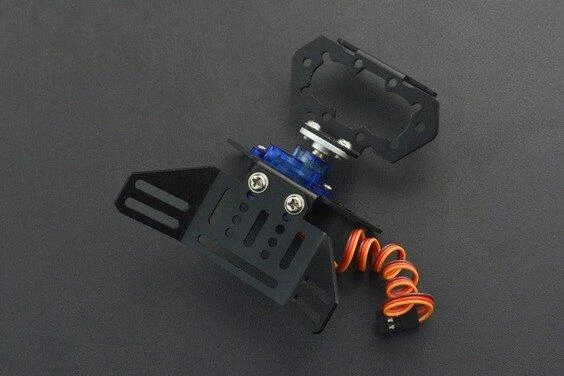Maqueen Mechanic buldozerio mechanizmas su servo varikliu