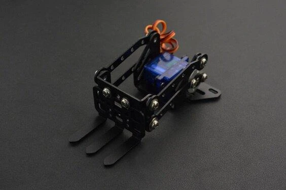 micro:Maqueen Mechanic šakinio krautuvo priedas