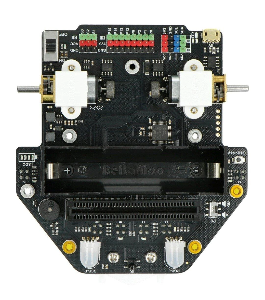 DFRobot micro: Maqueen Plus V2.1, pažangi edukacinių robotų platforma, DFRobot MBT0021-EN