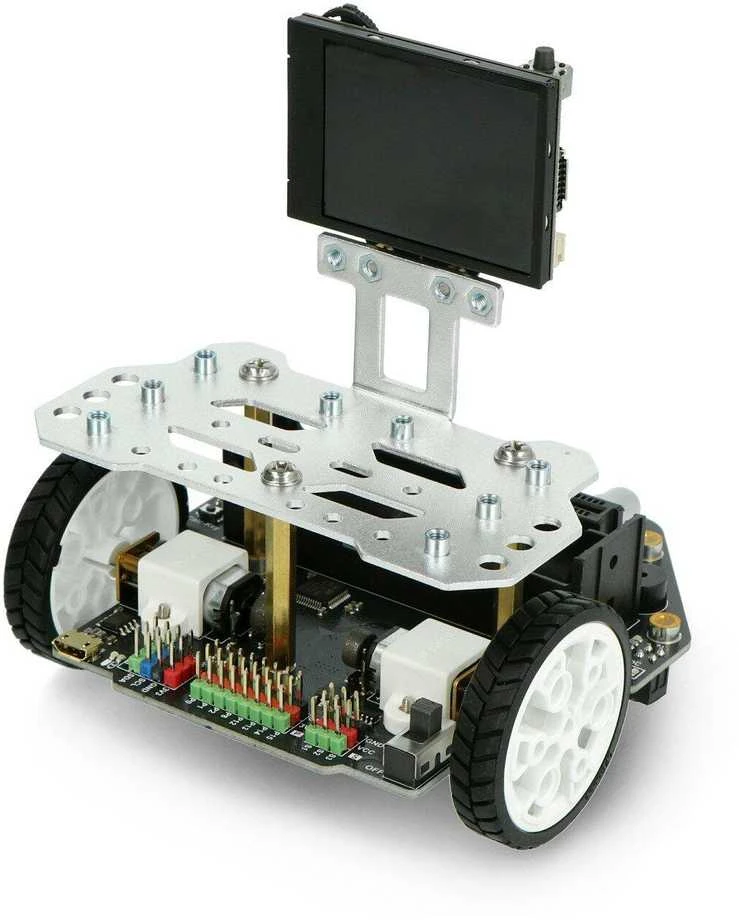 DFRobot micro:Maqueen Plus su HuskyLens, pažangi edukacinių robotų platforma, DFRobot MBT0021-EN-1