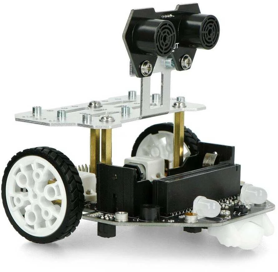 DFRobot micro:Maqueen Plus su HuskyLens, pažangi edukacinių robotų platforma, DFRobot MBT0021-EN-1