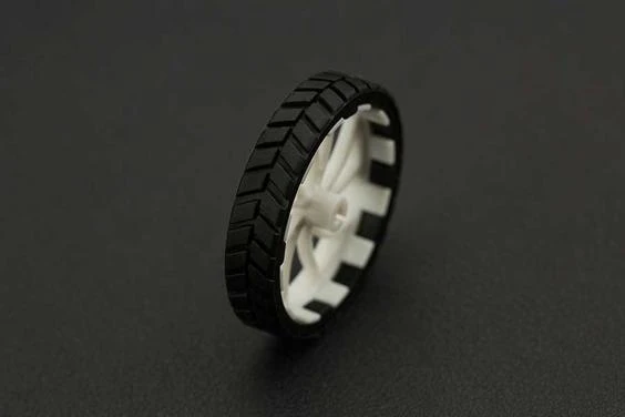 DFRobot ratas su protektoriumi 43mm