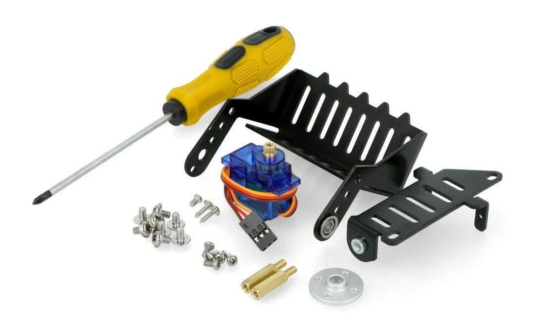 DFRobot ROB0156-L-1 Micro:Maqueen robotas su mechaniniu krautuvu, roboto platforma micro:bit