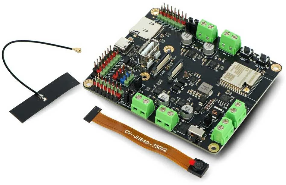 DFRobot Romeo ESP32-S3 - kūrimo plokštė FPV RC automobilių robotams su