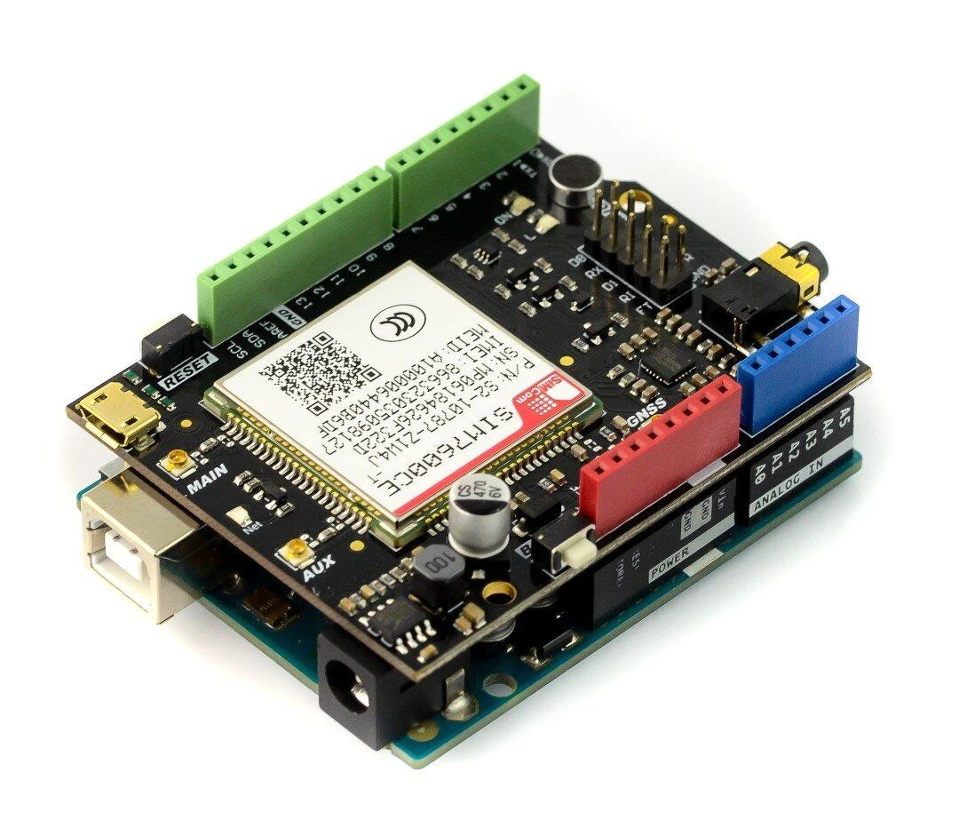 DFRobot SIM7600CE-T 4G (LTE) priedėlis skirtas Arduino