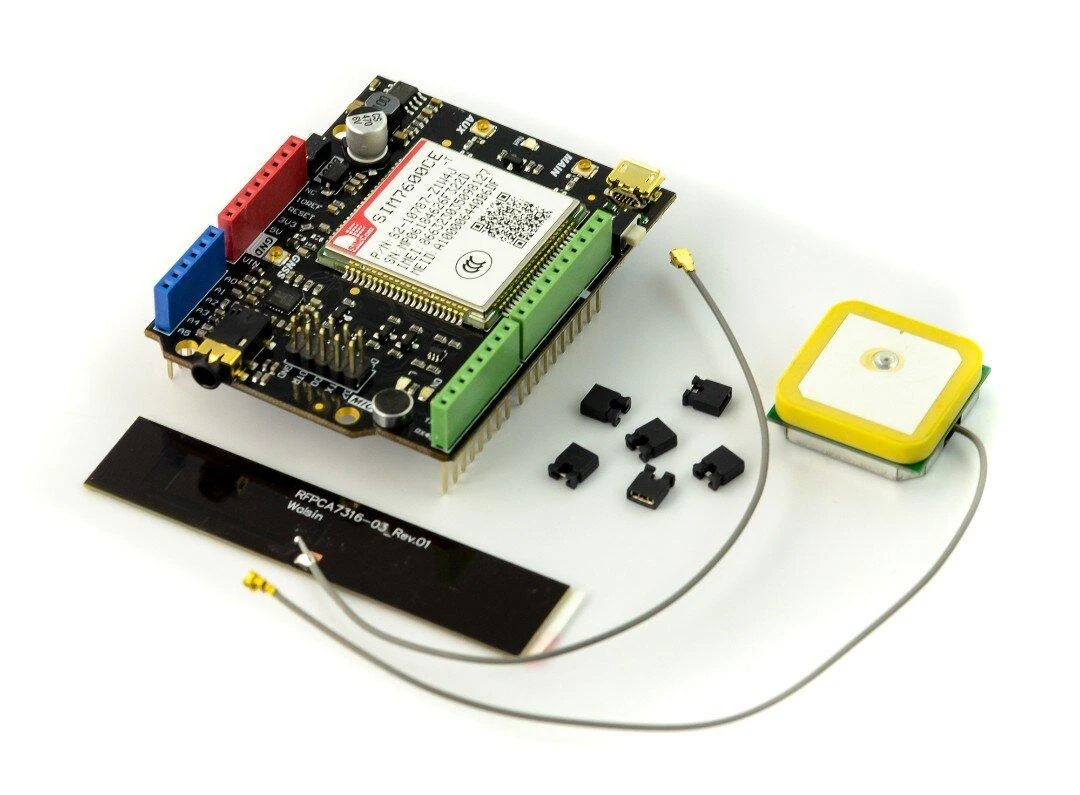 DFRobot SIM7600CE-T 4G (LTE) priedėlis skirtas Arduino