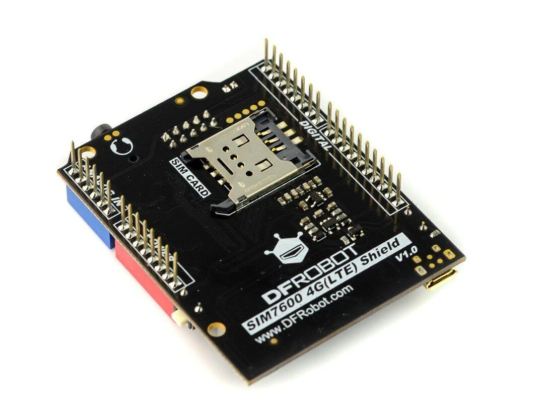 SIM7600CE-T 4G modulio plokštė su SIM lizdu