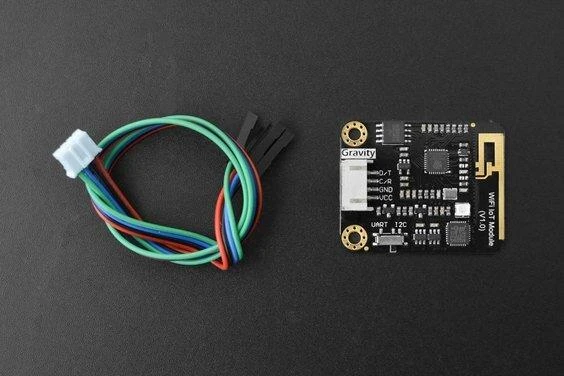 DFRobot Gravity WiFi modulis su jungiamaisiais laidais