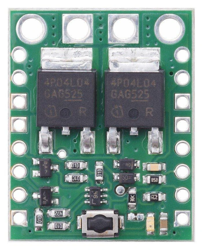 Pololu 2813 MOSFET jungiklio komponentų išdėstymas