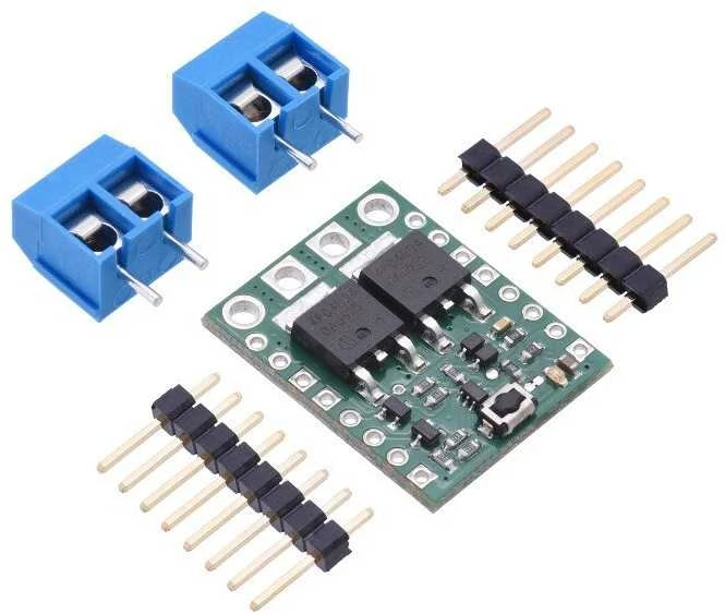 Didelis jungiklis Push MOSFET MP 4.5-40V/8A, su apsauga prieš atvirkštinę srovę, Pololu 2812