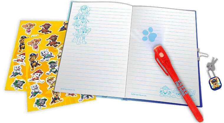 Kids Licensing Paw Patrol stebuklingo rašiklio dienoraštis